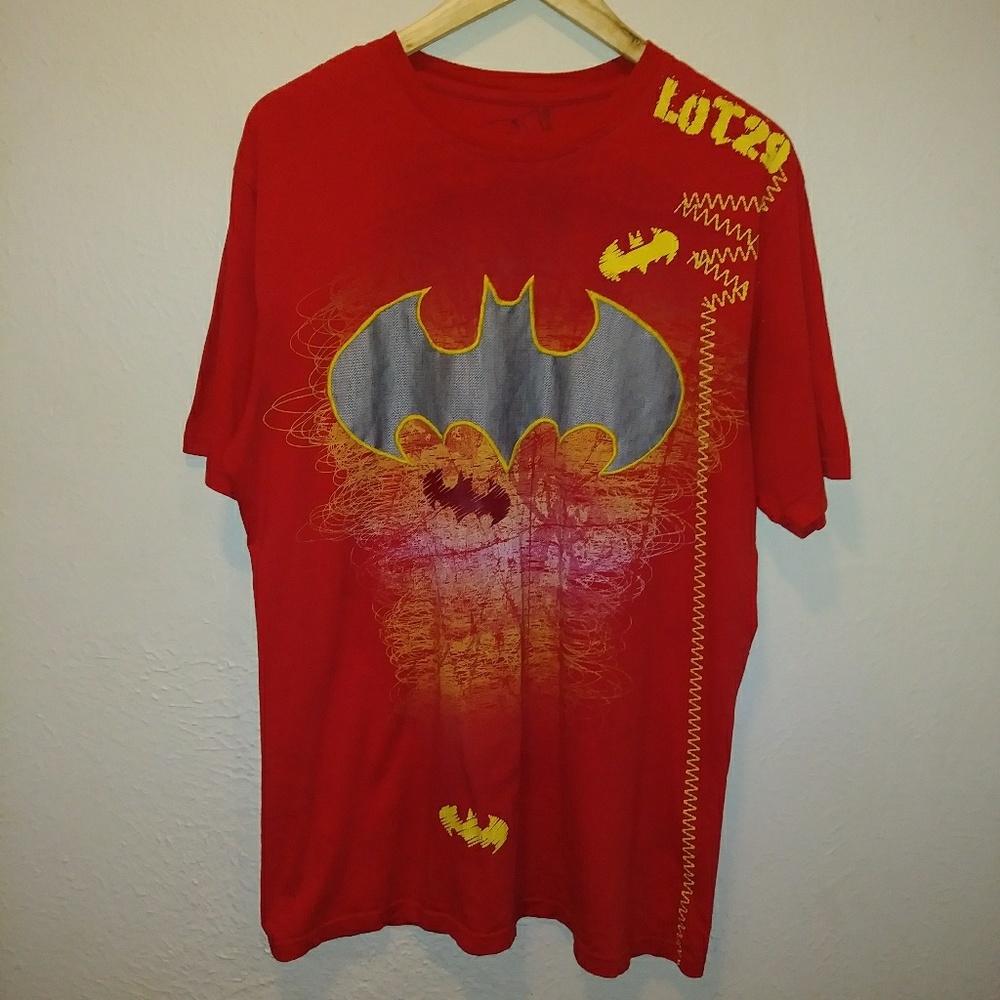Red Batman Graphic T-Shirt